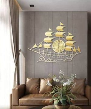 dong-ho-trang-tri-thuan-buom-xuoi-gio-mau-vang-tt22095