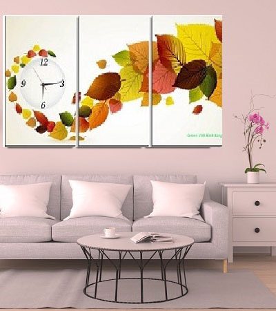 dong-ho-tranh-bo-treo-tuong-tdh02-la-bach-duong-thuong-nho