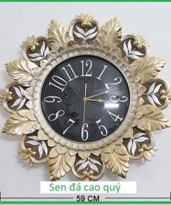 dong-ho-treo-tuong-cao-cap-tt23034-hoa-sen-da