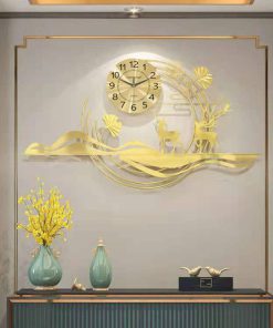 dong-ho-treo-tuong-trang-tri-phong-khach-tgt03; đồng hồ nghệ thuật; đồng hồ decor; đồng hồ trang trí;
