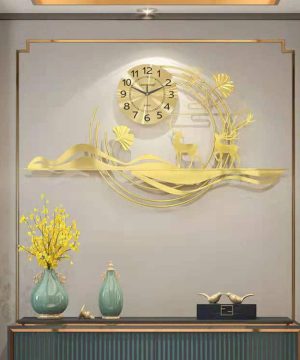 dong-ho-treo-tuong-trang-tri-phong-khach-tgt03; đồng hồ nghệ thuật; đồng hồ decor; đồng hồ trang trí;
