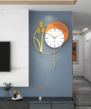 dong-ho-trang-tri-bong-lua-vang-no-am-dhtt01