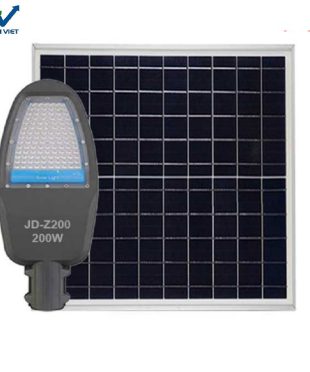 Đèn đường năng lượng mặt trời 200w;