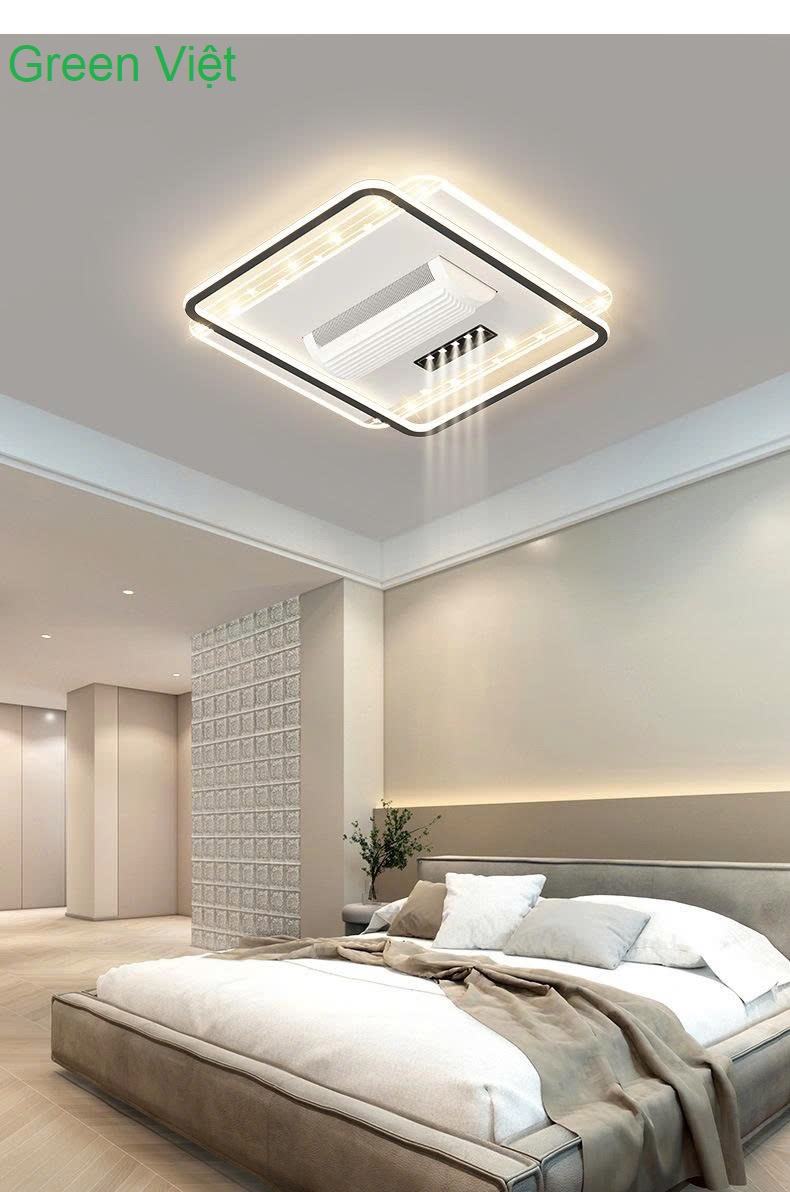 Quạt Trần Đèn không cánh quat-op-tran-den-qopd110-hien-dai