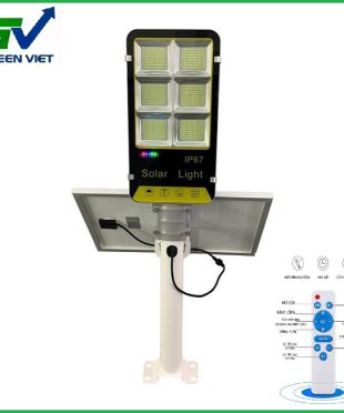 Nên mua đèn đường năng lượng mặt trời mẫu mới cao cấp 300w SK.300 của Green Việt