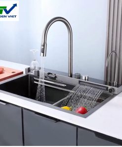 bo-chau-rua-bat-da-nang-cao-cap-inox-304-nhap-khau-thac-nuoc-cr304