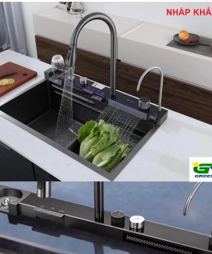 bo-chau-rua-bat-da-nang-cao-cap-inox-304-nhap-khau-thac-nuoc-cr304