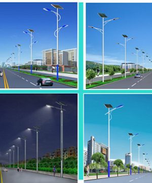 Đèn đường cao áp 500W năng lượng mặt trời DCAN500-11