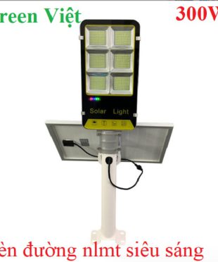 Đèn led năng lượng mặt trời siêu sáng 300w BCM.300 đáng mua lắp sân đường