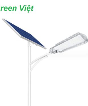 Đèn đường năng lượng mặt trời 80W lắp dự án GVCR.80