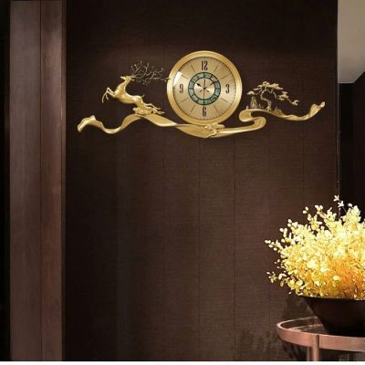 Đồng hồ tranh nghệ thuật DHCC123D bằng đồng Vip là sự lựa chọn hoàn hảo cho không gian sống sang trọng