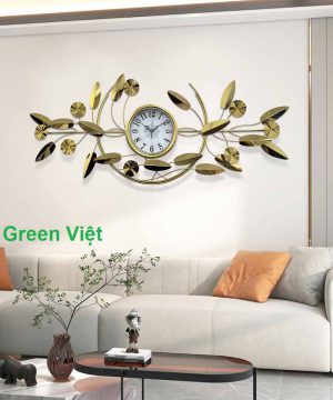 dong-ho-tranh-treo-tuong-nghe-thuat-tsnt15-la-cay