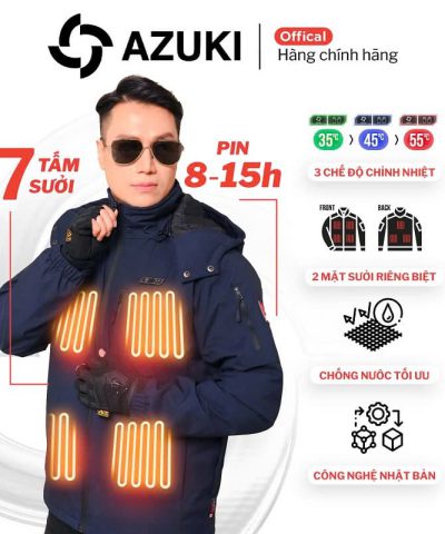 Áo sưởi ấm Azuki chính hãng ;Áo sưởi ấm thông minh ;Áo khoác sưởi ấm mùa đông ;Áo sưởi ấm bảo vệ sức khỏe; Áo sưởi Azuki chống rét;Áo sưởi ấm cao cấp Azuki; Áo sưởi ấm điện chính hãng; Áo sưởi ấm thông minh Nhật Bản;Áo sưởi mùa đông giá lạnh ;Áo sưởi giữ nhiệt thông minh; Áo sưởi ấm Azuki sử dụng pin sạc;Áo khoác giữ ấm mùa đông thông minh; Áo sưởi ấm chống gió lạnh Blocktech ;Áo sưởi ấm Azuki bảo hành 12 tháng; Áo sưởi ấm công nghệ Nhật Bản; Áo sưởi ấm dành cho người già; Áo sưởi điện an toàn cho trẻ nhỏ ;Áo sưởi cho lao động ngoài trời;Áo giữ nhiệt thông minh chống rét ;Quà tặng mùa đông ý nghĩa