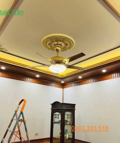 Quạt Trần Đèn QTD67 Green Việt 8 quat-tran-den-qtd67-green-viet