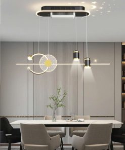 Quạt Đèn Ốp Trần QDTK0927 Phòng Ăn 9 quat-den-phong-an-qdtk0927b