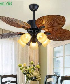 Quạt Trần Đèn QC05 Hình Lá Cọ 9 quat-tran-den-qc05-hinh-la-co