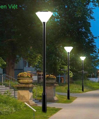 Bộ Cột Đèn Năng Lượng Mặt Trời Sân Vườn CV-1015