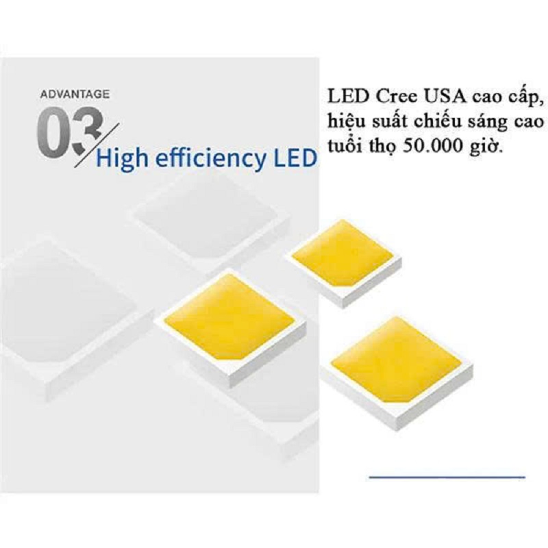 Đèn đường năng lượng mặt trời 120W