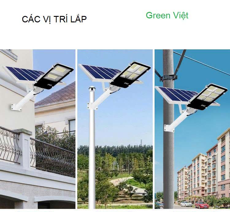 Đèn Đường Năng Lượng Mặt Trời 300W