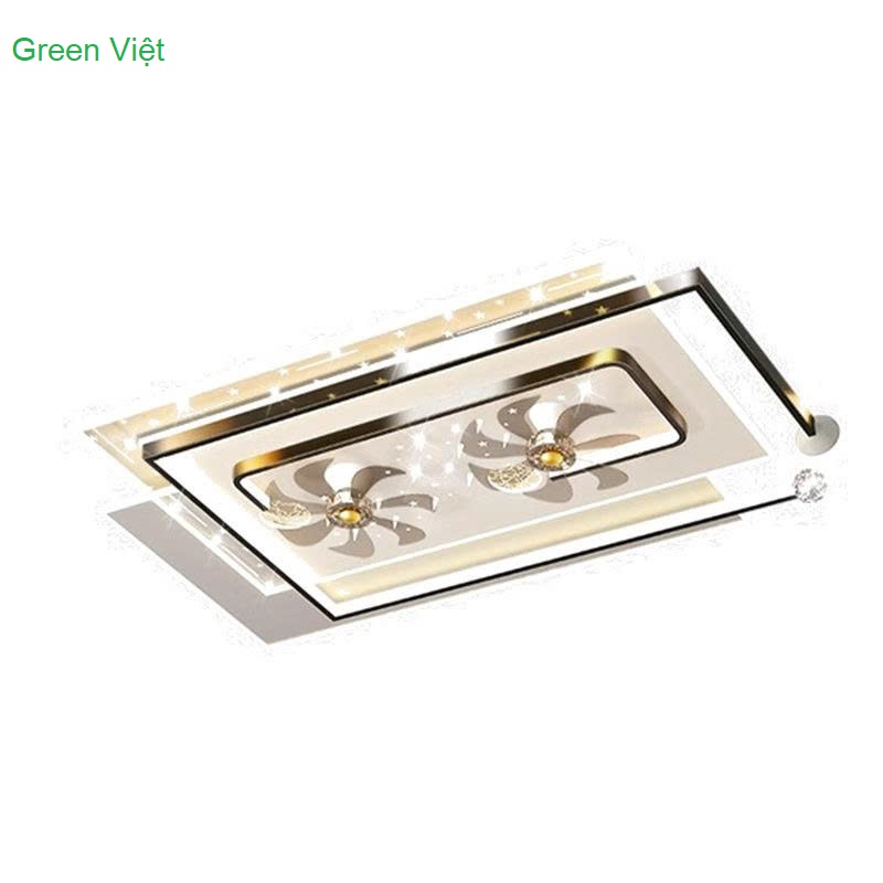 Đèn Quạt Ốp Trần den-quat-op-tran-hien-dai-dqt-27