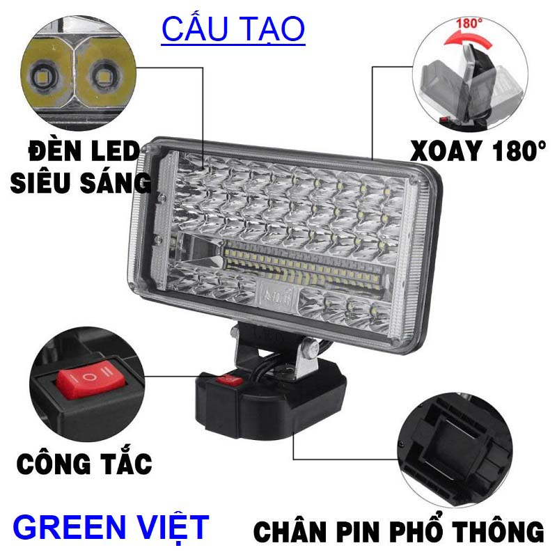 Đèn Tích Điện Pin Đa Năng