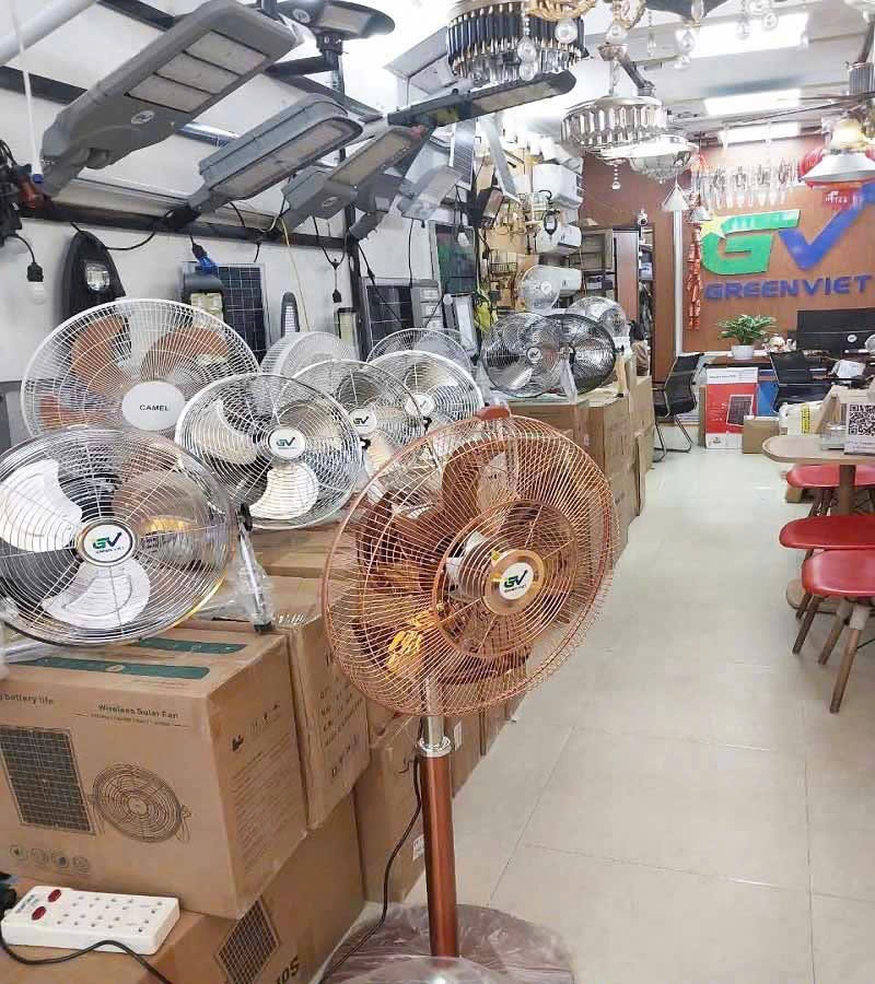 Quạt Năng Lượng Mặt Trời