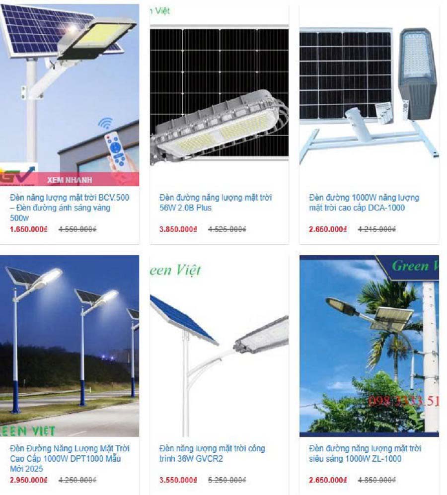 Đèn Năng Lượng Mặt Trời Mới bao-gia-den-nang-luong-mat-troi-moi-2026