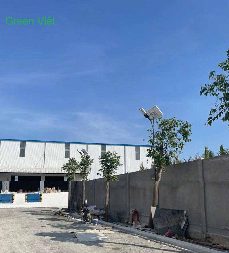 Đèn LED năng lượng mặt trời dự án