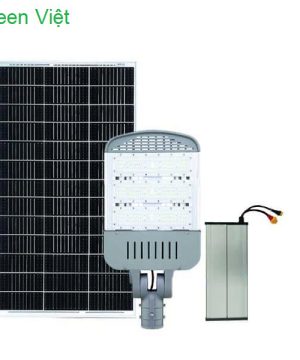 Đèn Đường Năng Lượng Mặt Trời 80W DA-80 Lắp Dự Án