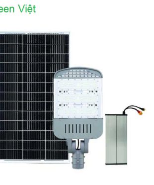 Đèn Đường Năng Lượng Mặt Trời 80W DA-80 Lắp Dự Án