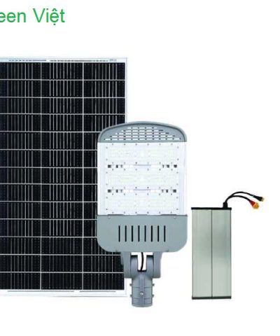 Đèn Đường Năng Lượng Mặt Trời 80W DA-80 Lắp Dự Án