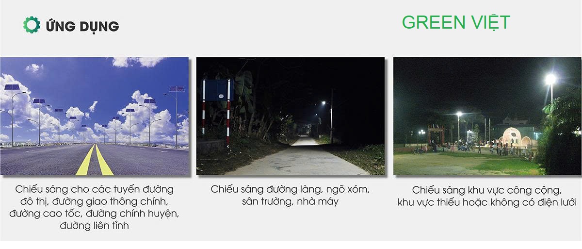 Đèn đường năng lượng mặt trời