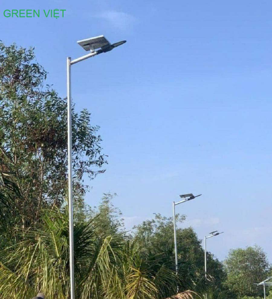 Đèn năng lượng mặt trời pin rời 100W