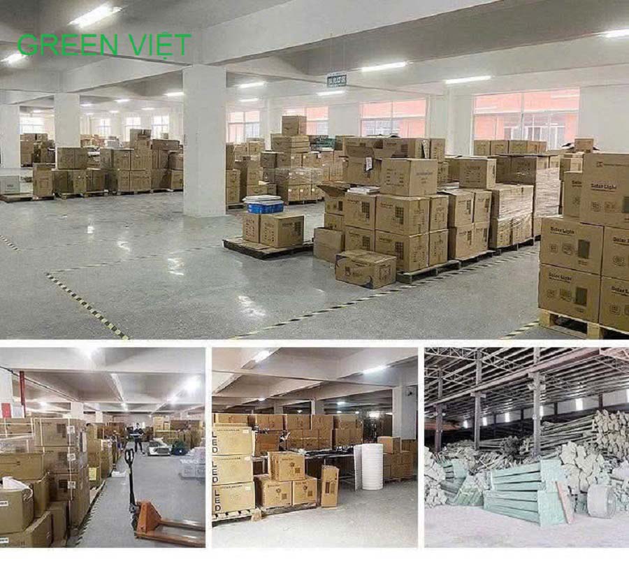 Đèn năng lượng mặt trời pin rời 100W