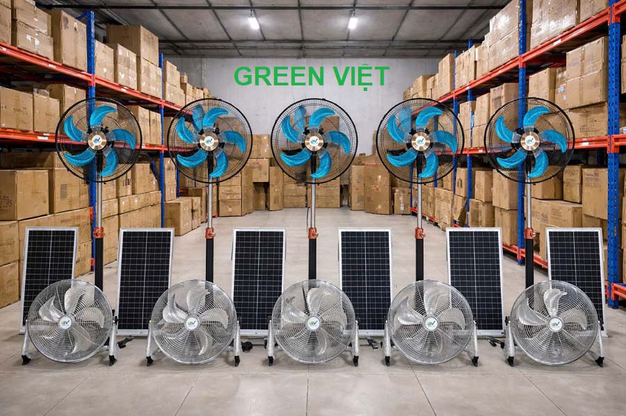 Quạt Năng Lượng Mặt Trời