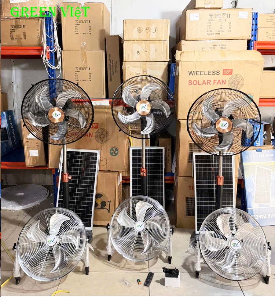 Quạt Năng Lượng Mặt Trời