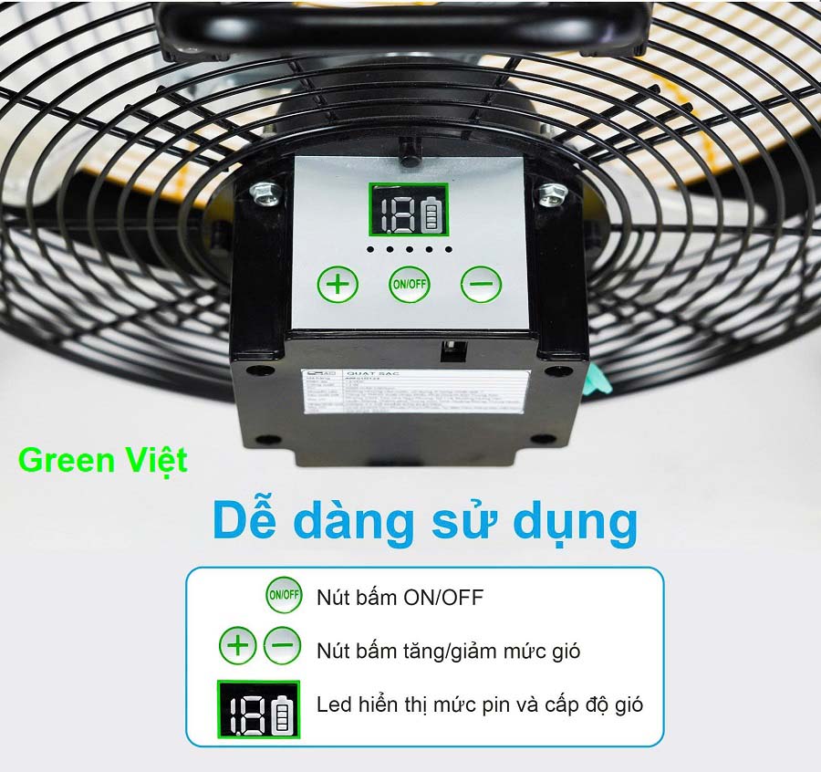 Quạt Solar Fan quat-solar-fan-zl-118