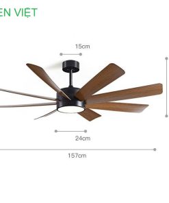 Quạt Trần Đèn Cánh Dài QTD-T157 Nội Thất 18 quat-tran-den-canh-dai-qtd-t157-noi-that