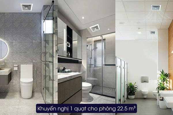 Quạt hút âm trần cổ đứng QHAT01