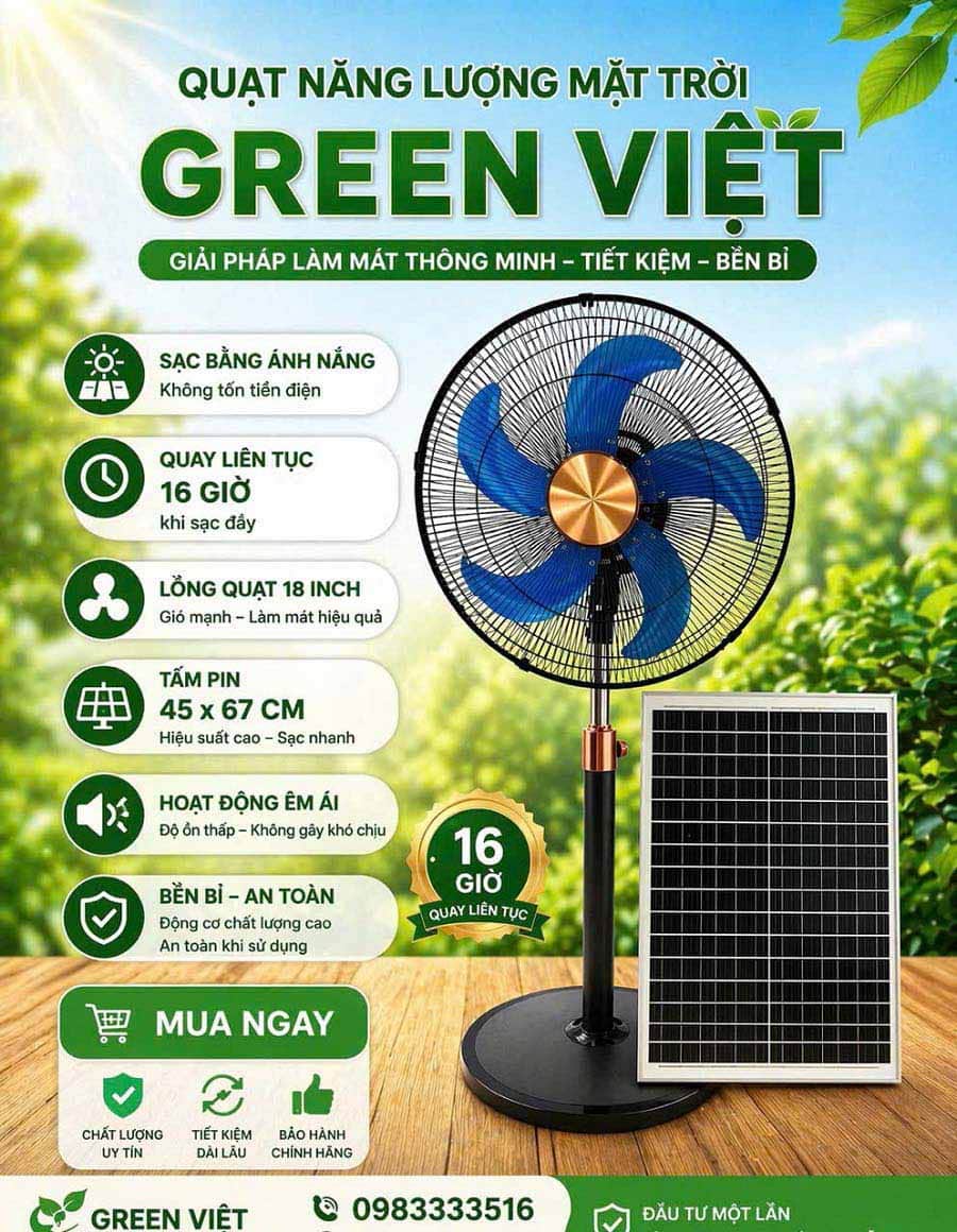 Top Quạt Năng Lượng Mặt Trời Tốt Nhất 2026 4 top-quat-nang-luong-mat-troi-tot-nhat-2026